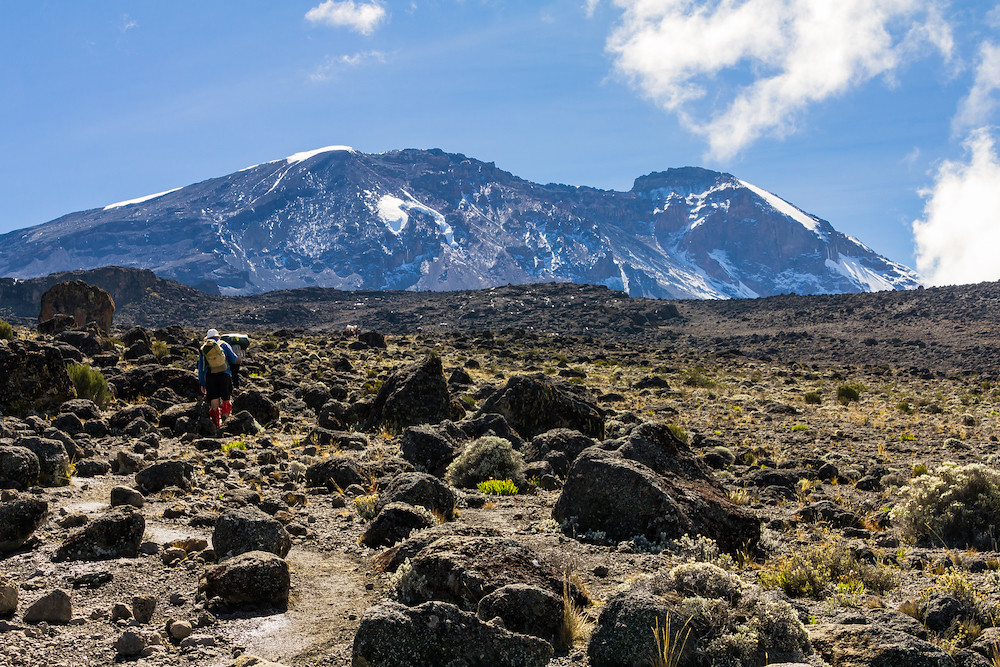 6 day Machame route